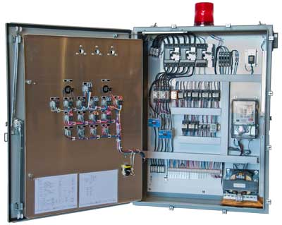 Lift station control panel