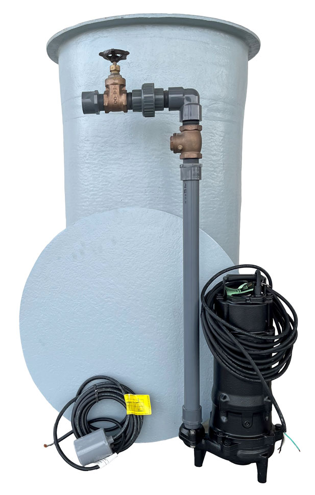 home sewage pump kit