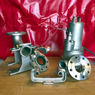 Stainless steel lift station pump